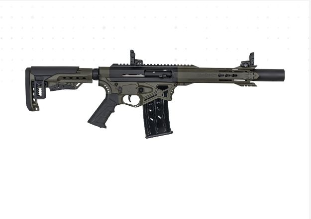 صورة بندقية عيار 12GA من شركة Barak موديل  MT-99SC OD GREEN-BLACK 11 BARREL صناعة تركيا