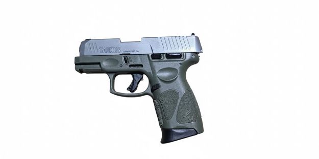 صورة مسدس عيار 9mm من شركة Taurus موديل G3C GREEN SS صناعة البرازيل
